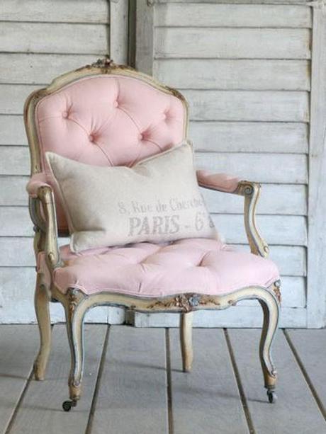 Shabby chic sedia