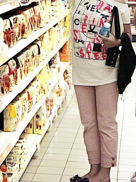 woman in supermarket