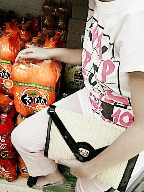 woman in supermarket