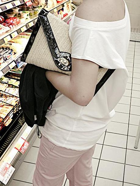 woman in supermarket