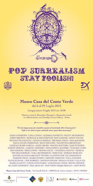 POP SURREALISM – STAY FOOLISH A cura di Alexandra Mazzanti e Alessandro Icardi