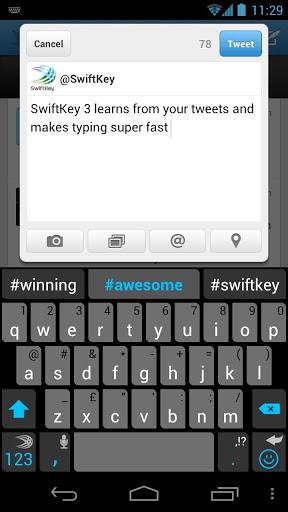 Android App: SwiftKey 3