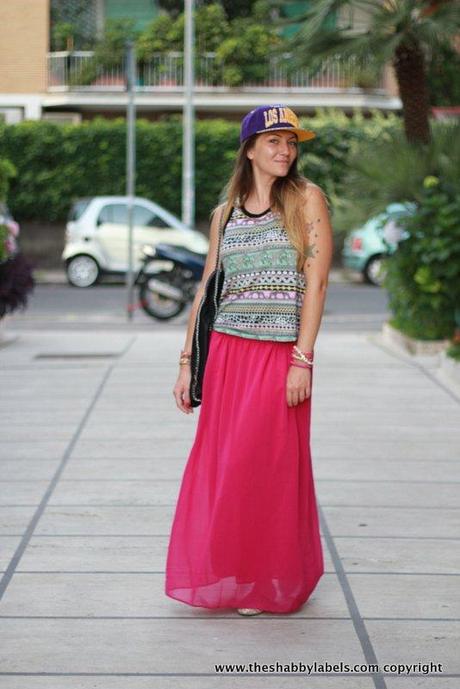 Jessica Buurman maxi skirt