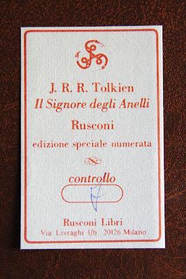 Il Signore degli Anelli, edizione Pelle Verde Rusconi 1984 Il Signore degli Anelli, edizione Pelle Verde Rusconi 1984