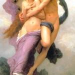 William-Adolphe Bouguereau - Il rapimento di Psiche (1895)