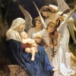 William-Adolphe Bouguereau - La Madonna e gli Angeli