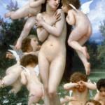 William-Adolphe Bouguereau - Il ritorno della primavera (1886)