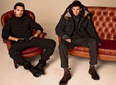 Adam Senn, Arthur Kulkov, Robin Ahrens & Co. per Dolce & Gabbana “Moda” Lookbook a/i 2012