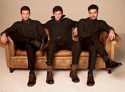 Adam Senn, Arthur Kulkov, Robin Ahrens & Co. per Dolce & Gabbana “Moda” Lookbook a/i 2012