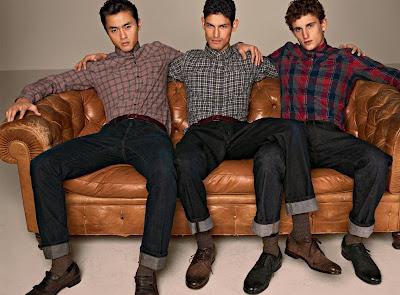 Adam Senn, Arthur Kulkov, Robin Ahrens & Co. per Dolce & Gabbana “Moda” Lookbook a/i 2012