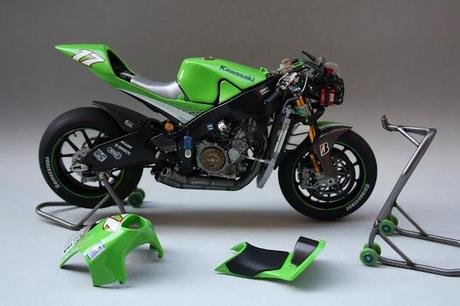 Kawasaki ZX-RR R.De Puniet 2006 (Tamiya) by Gennaro Zappa