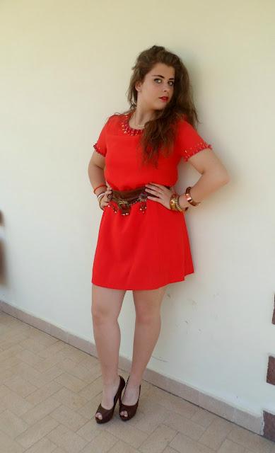 Coral Dress