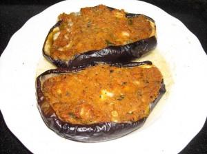 Melanzane con ripieno vegetariano