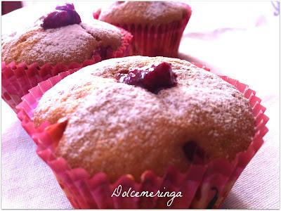 MUFFIN AL LIMONE CON CREMA DI LAMPONE