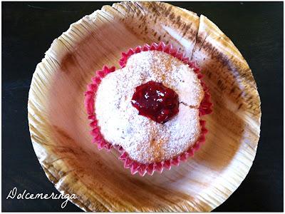 MUFFIN AL LIMONE CON CREMA DI LAMPONE