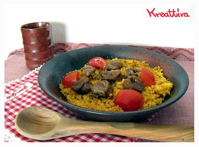 Cous Cous speziato con alici piccanti