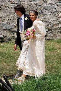 Margherita Missoni ed Eugenio Amos si sono sposati