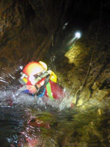 Esplorazione speleosub alla Laca della Bobbia