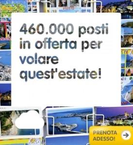 Vueling: 460000 posti in offerta per voli estivi