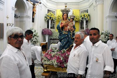 RIEVOCAZIONE DELLA LA LEGGENDA DELLA MADONNA DI MONTEPERTUSO.