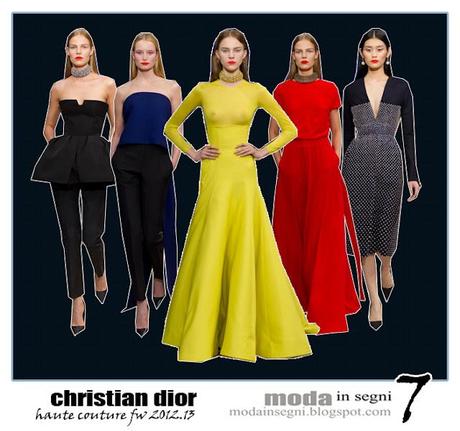 Le pagelle: CHRISTIAN DIOR HAUTE COUTURE FALL WINTER 2012 2013