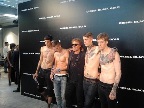 Diesel Black Gold SS2013 Man Fashion Show