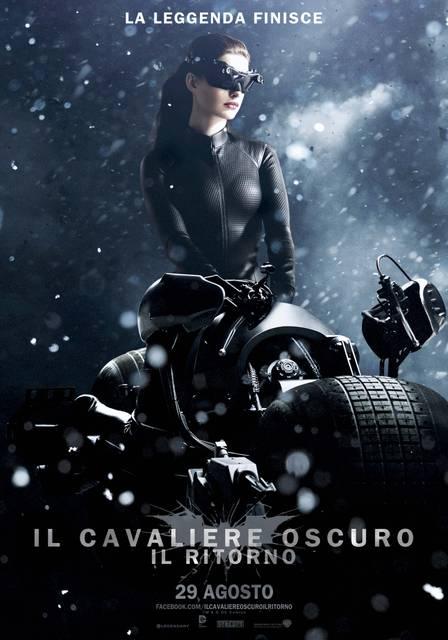 Batman, Bane e Catwoman nei tre character poster italiani di Il Cavaliere Oscuro - Il Ritorno .... e Sinossi Ufficiale