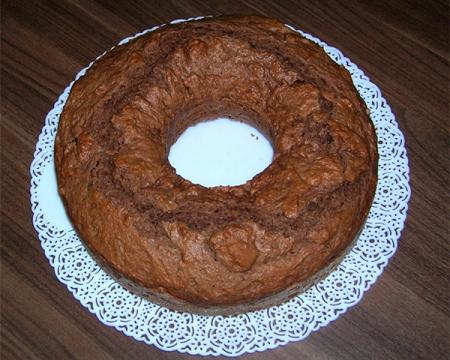 Ciambellone ricotta e cacao