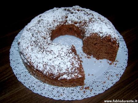 Ciambellone ricotta e cacao