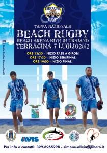 Un fine settimana di beach rugby a Terracina
