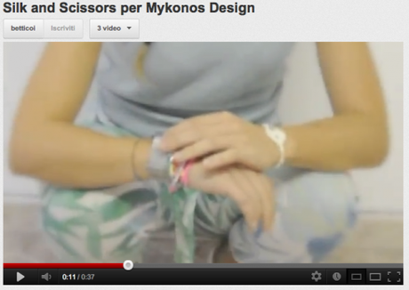 Mykonos design – il video by Silk and Scissors