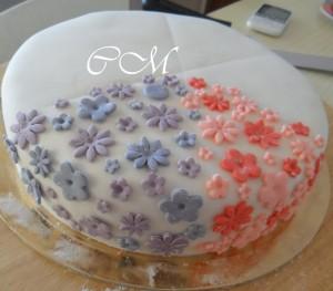 Una Torta Multicolor