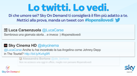 #lopensilovedi | Nasce “Sky on Demand”