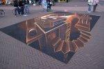 La street-art di Leon Keer