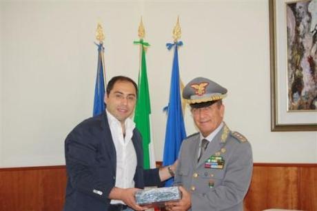 Il Presidente della Provincia di Potenza Lacorazza riceve il nuovo comandante del Corpo forestale