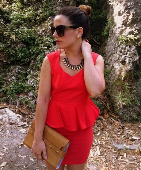 Peplum dress