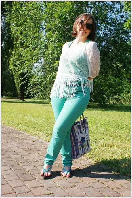 Look of the day: Green on Green