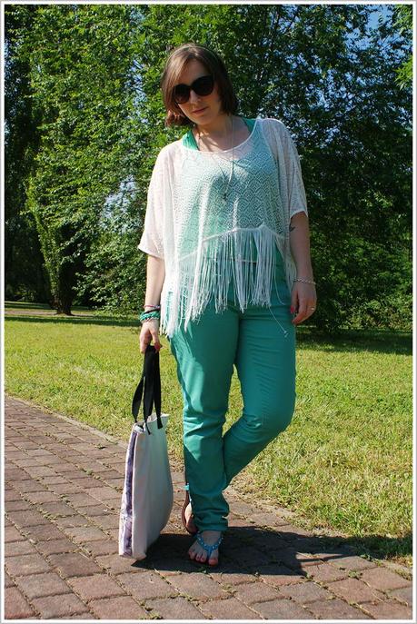 Look of the day: Green on Green