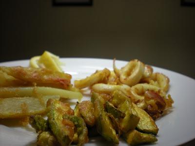 Pakora di Verdure e Calamari ...