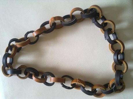 My leather necklace...chain of love