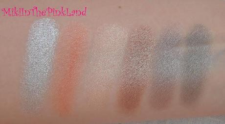 FRONT COVER: a rainbow of colours palette. Swatches