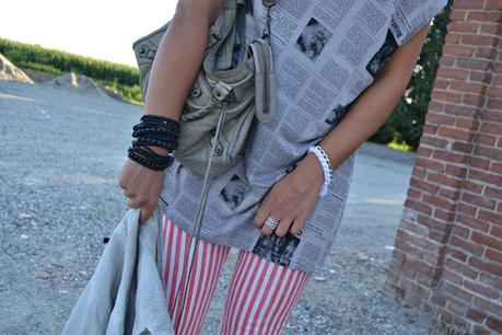 Newspaper and Stripes!