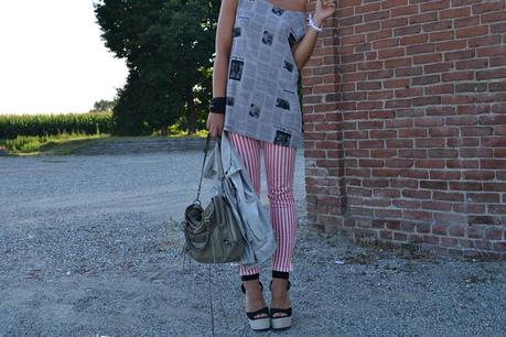 Newspaper and Stripes!