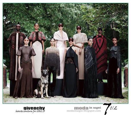 Le pagelle: GIVENCHY HAUTE COUTURE FALL WINTER 2012 2013