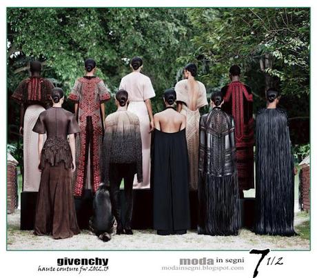 Le pagelle: GIVENCHY HAUTE COUTURE FALL WINTER 2012 2013