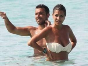 FOTO – Quagliarella in Sardegna con la sua bellissima fidanzata !