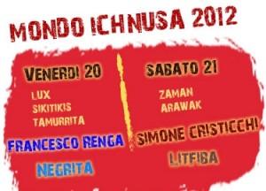 Mondo Ichnusa, 20 21 luglio, al Margine Rosso. Musica gratis. Special Guest: Litfiba