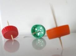 Come ricavare una trottola da un tappo!
