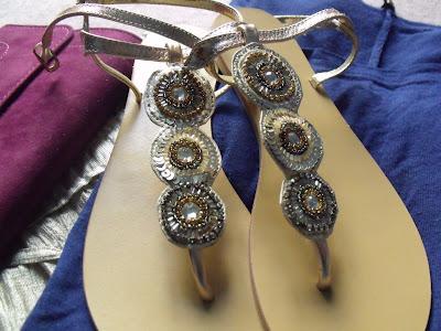 OUTFIT #4 - BLUE, VIOLET & GOLD