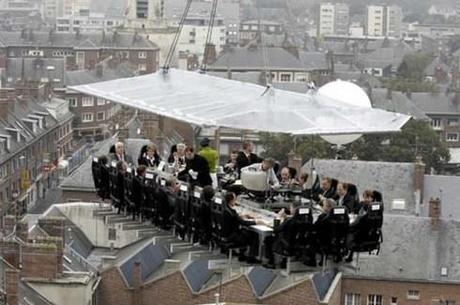 Marocco: Dinner on air..